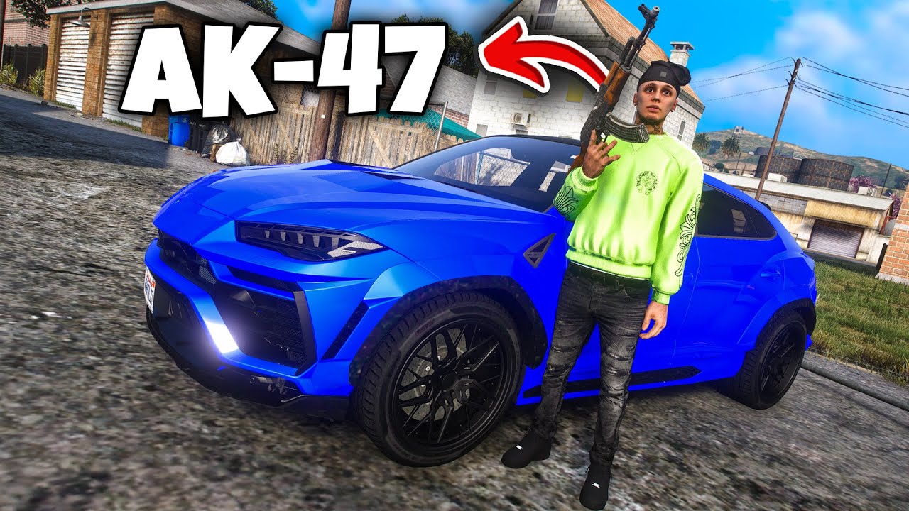 I traded my ARP for a AK47 in GTA 5 RP..