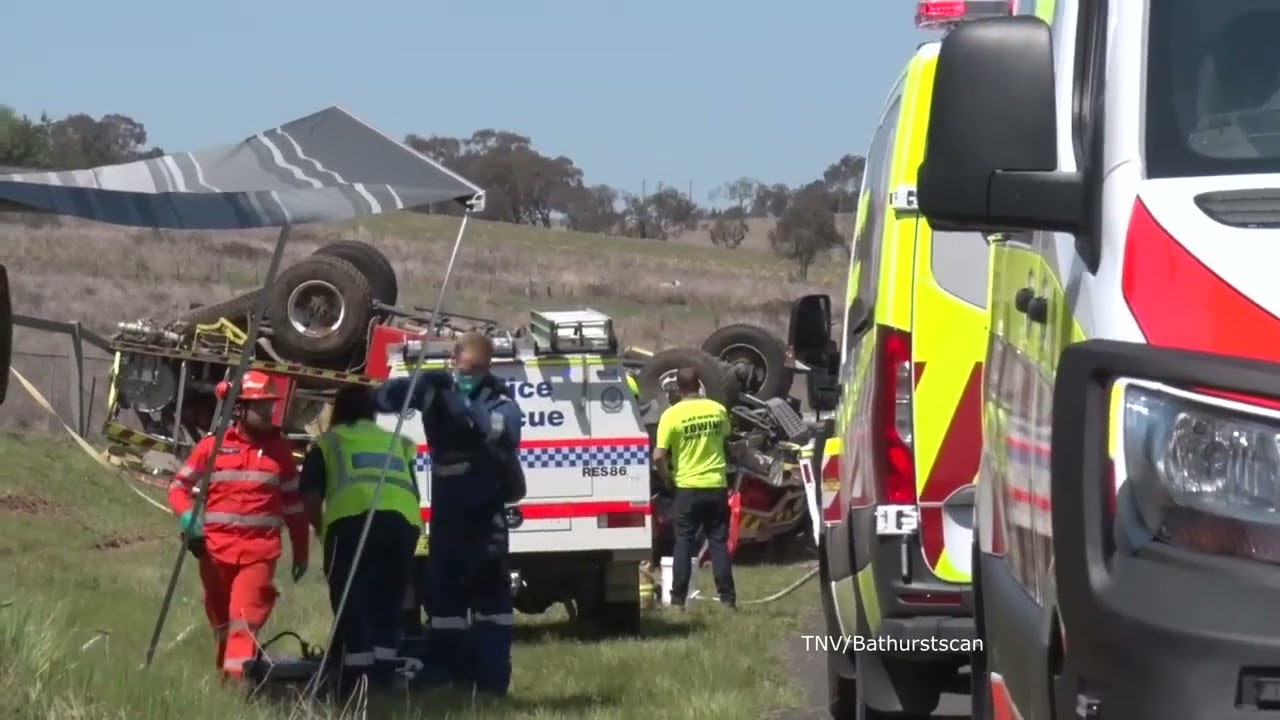 RFS Truck Rolled 30 Sept 2023   - White Rock Road Kelso