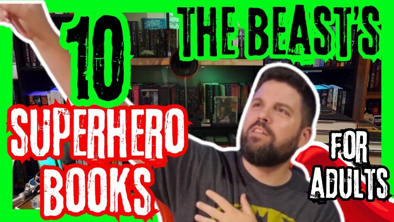 10 Superhero Novels for Adults #superhero #top10
