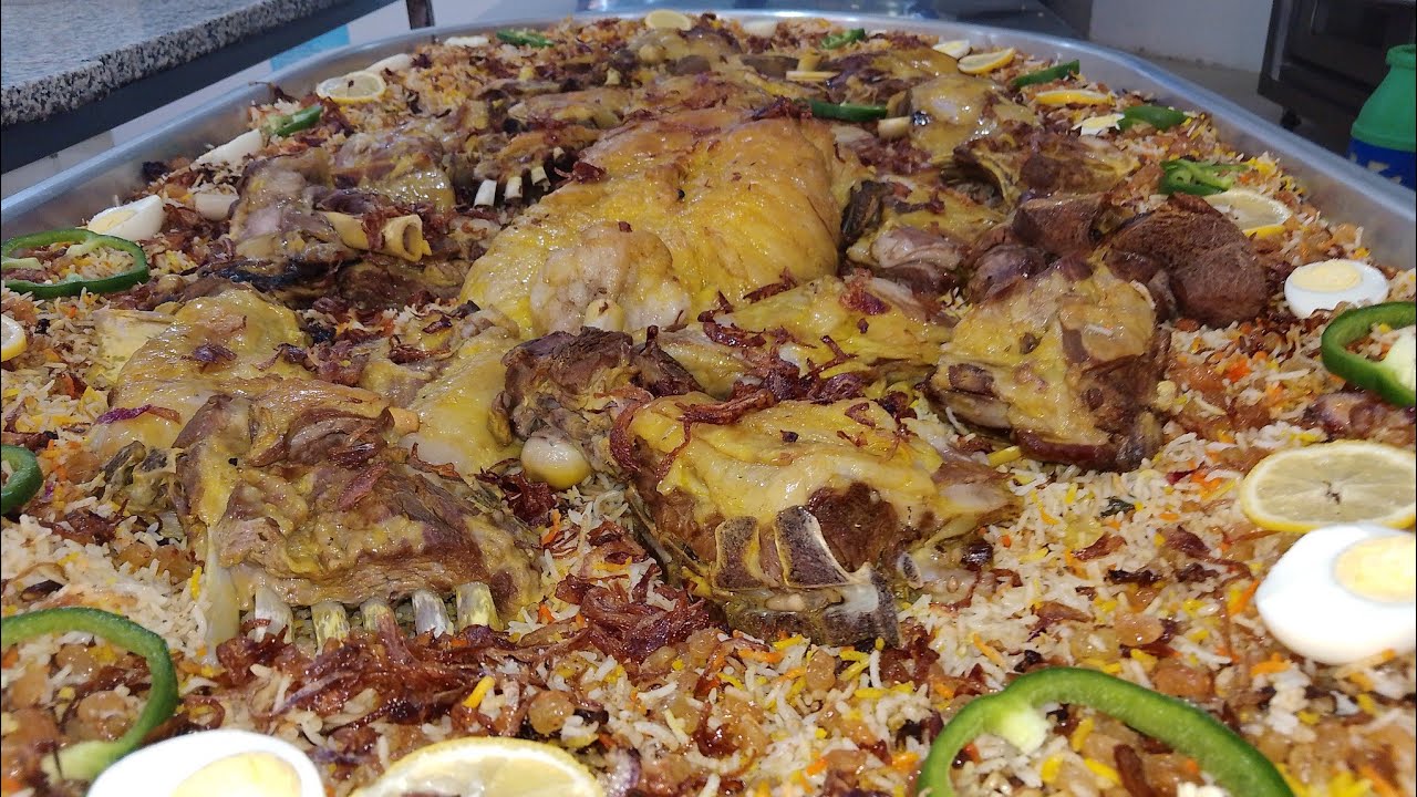 Waw especially arabic biryani laham/ biryani mutton rice 🍚🍚🍚