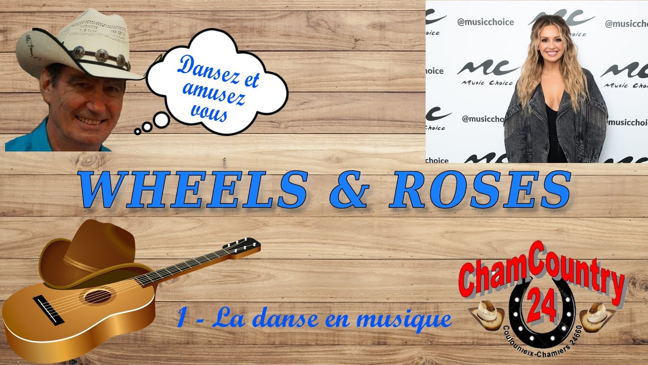Wheels & Roses - Line dance country ( Démo & Teach Fr)