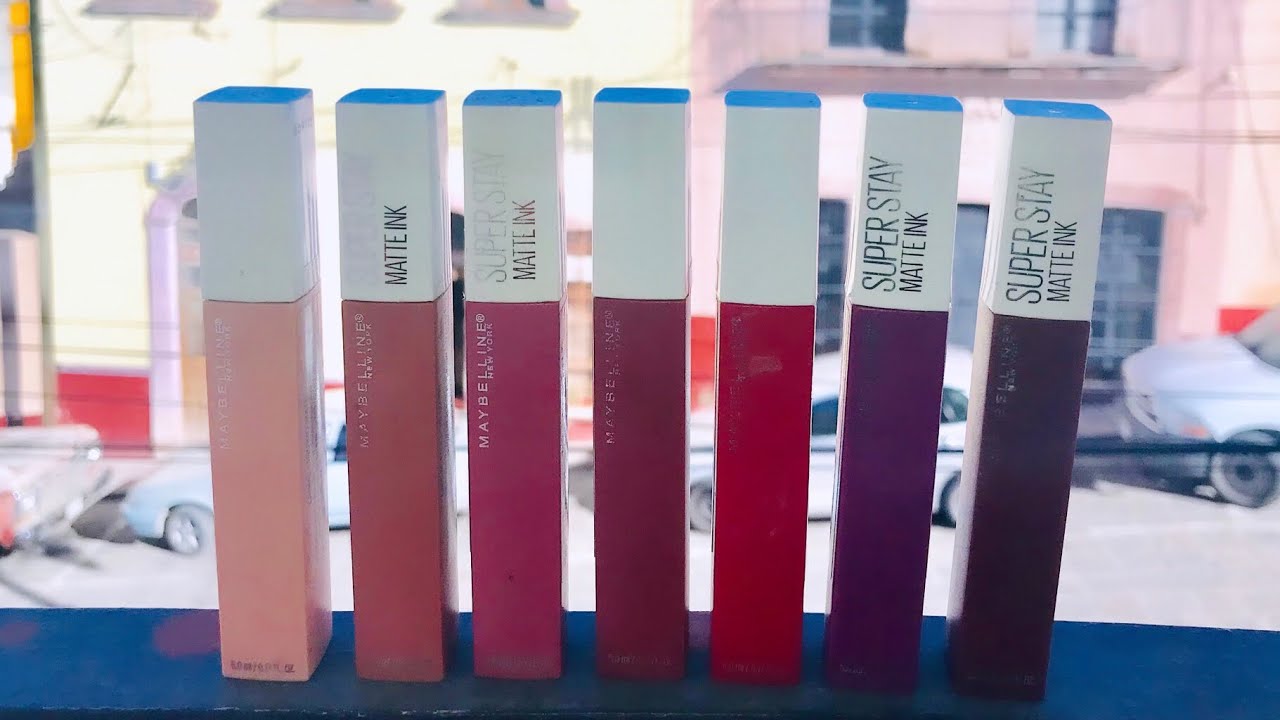 MIS LABIALES MAYBELLINE MATTE INK