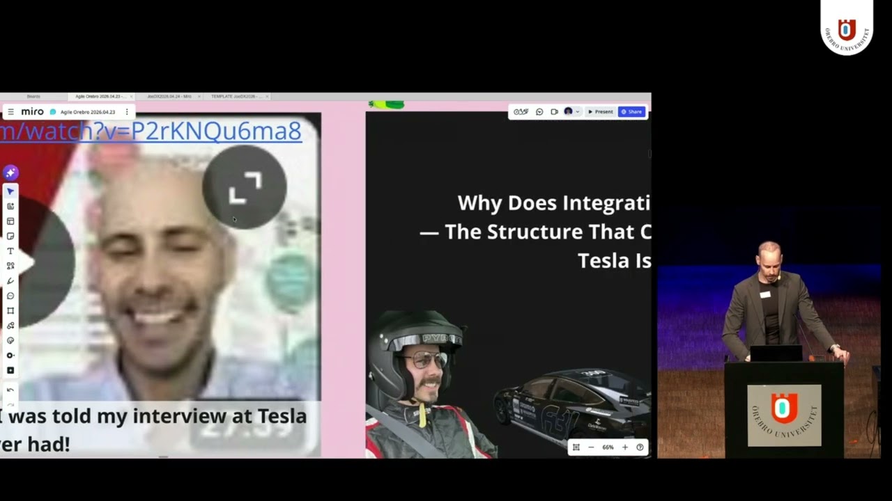 Joe Justice - Agile hardware (@Agila &Ouml;rebro 2026)