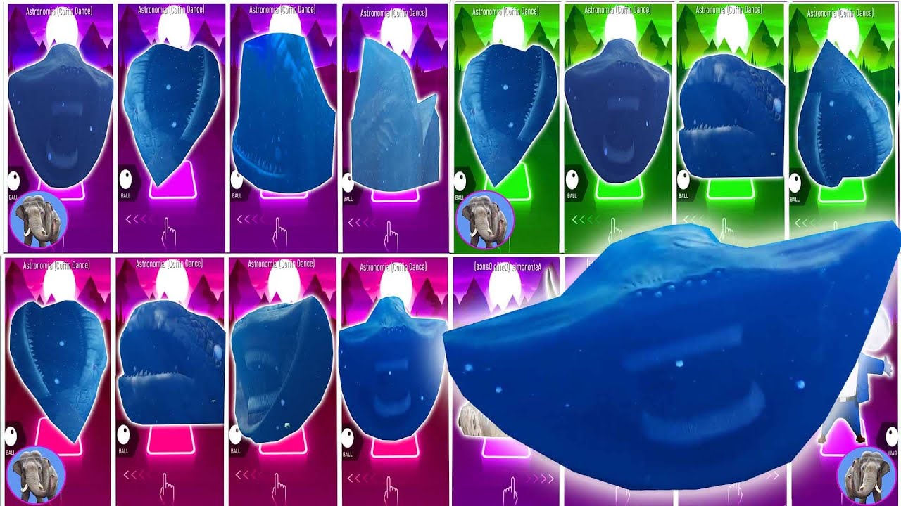 MEGA Bloop - Coffin Dance Meme Cover Tiles Hop EDM RUSH