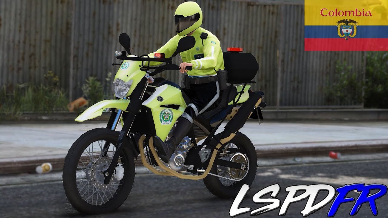GTA 5 LSPDFR #163 POLICIA DE COLOMBIA [ MOTO ] ORDEN DE ARRESTO | TheAxelGamer