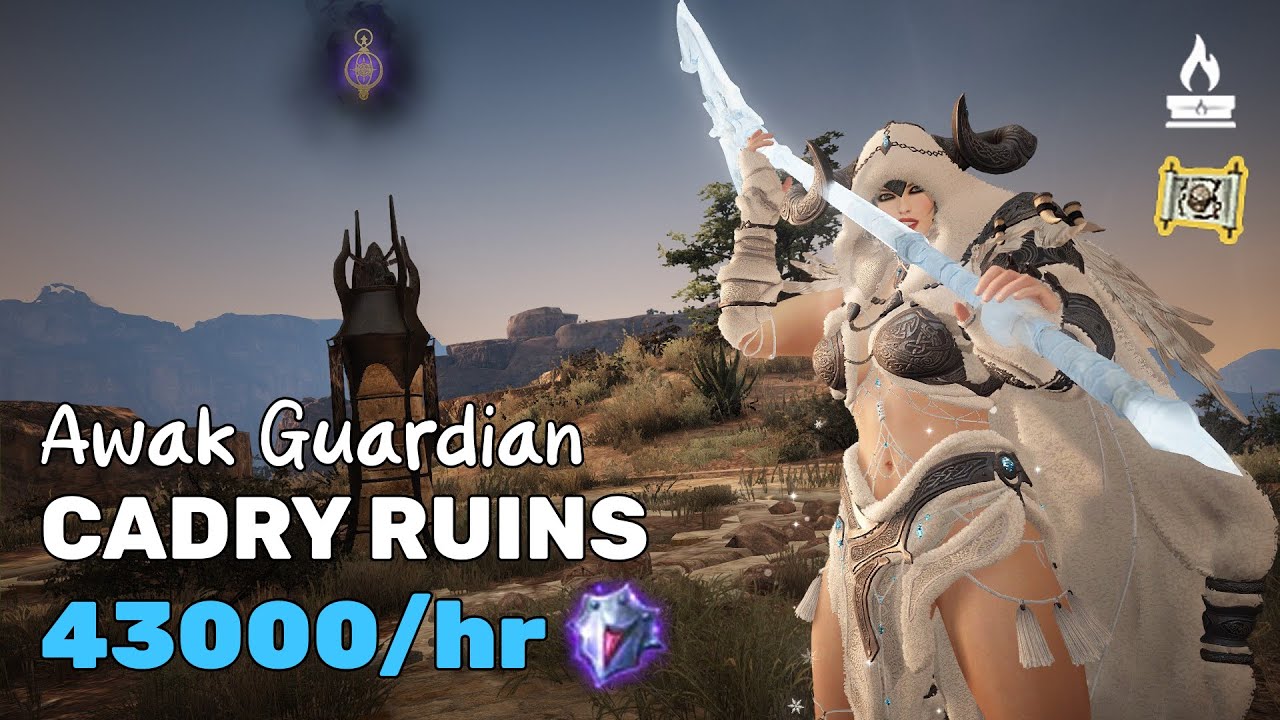 BDO | Dehkia Cadry Ruins - Guardian Awakening | 43000/hr (Lv2+Agris)