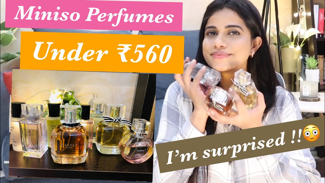 Miniso Perfumes Review under ₹560 | #affordableperfumes | Sana K
