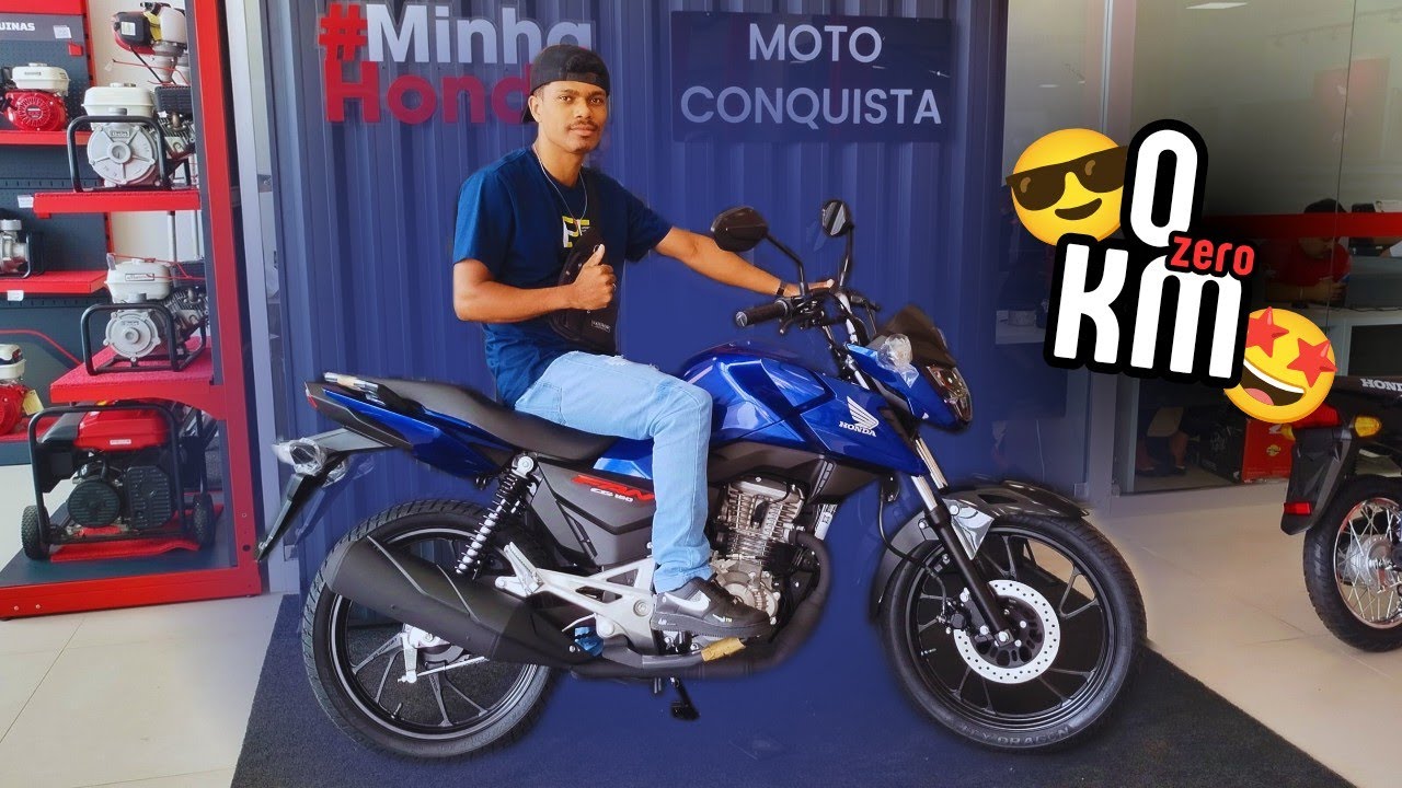 Sacando a Nova Fan 160 2025 na Honda😍