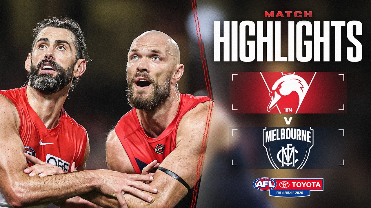 Sydney Swans v Melbourne Highlights | Round 8, 2026 | AFL