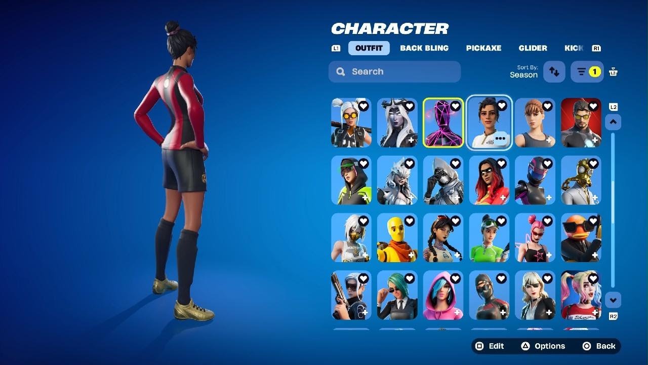 My main skins