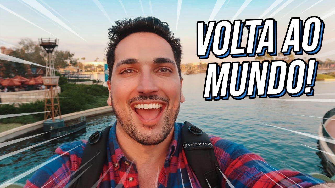 MELHOR PARQUE da DISNEY - EPCOT - Estevam Pelo Mundo
