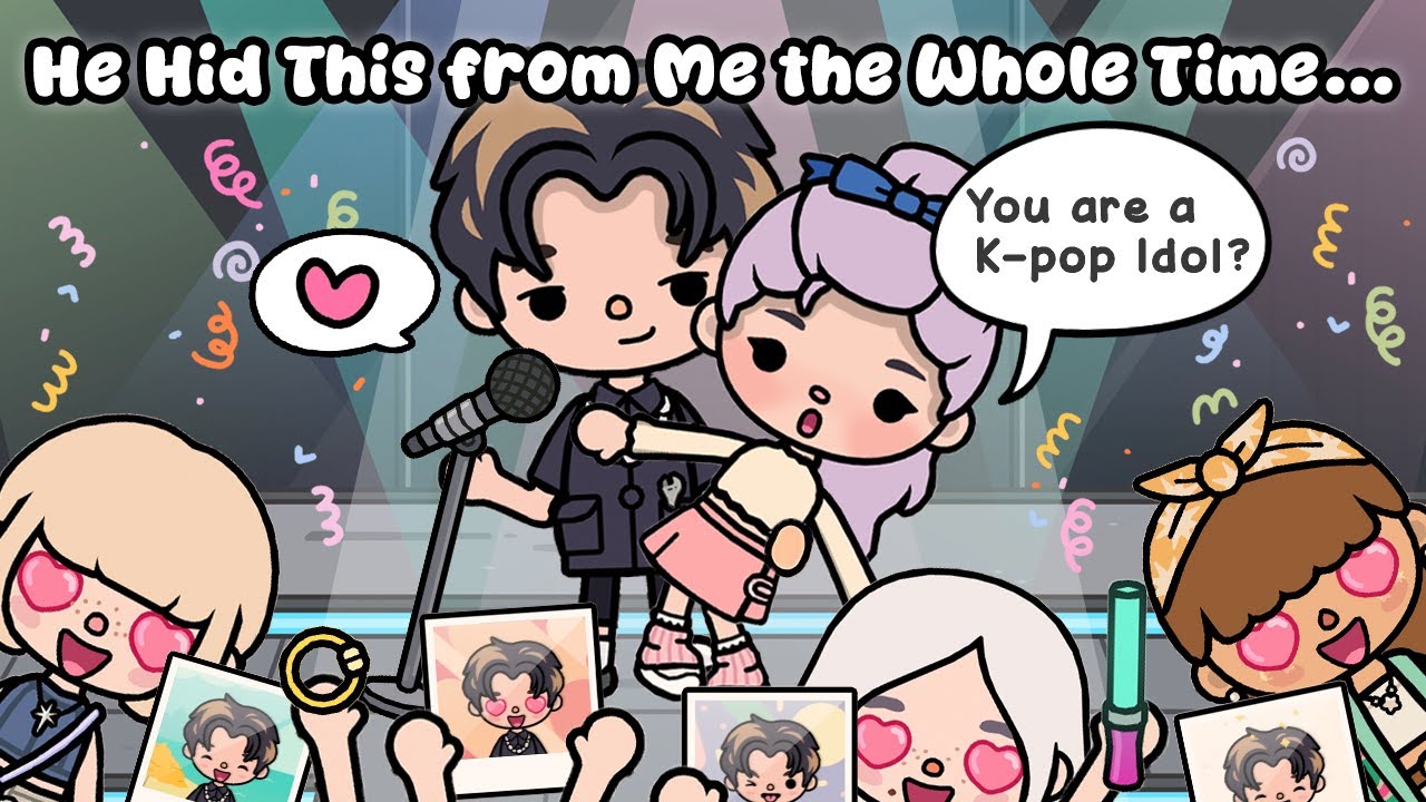 Я понятия не имела, что мой парень — айдол K-pop! | Toca Boca | История любви Toca 😱🎤