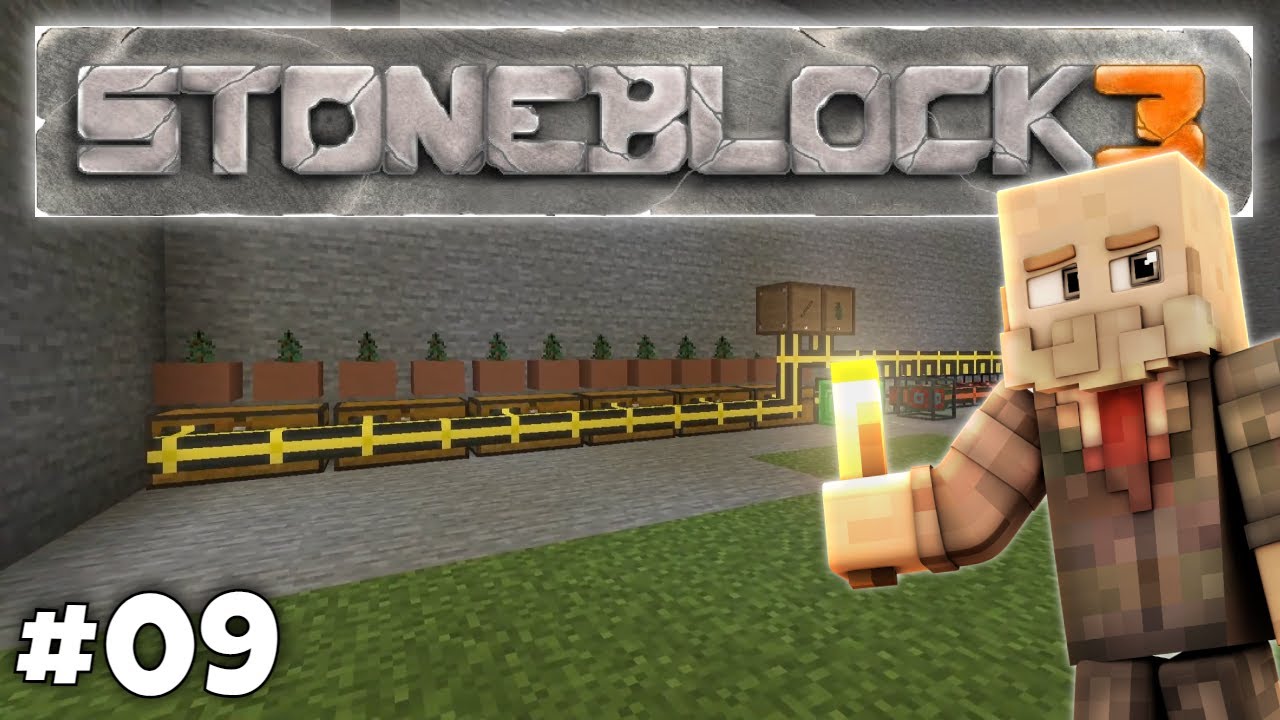 Stoneblock 3: #9 Charcoal Power!