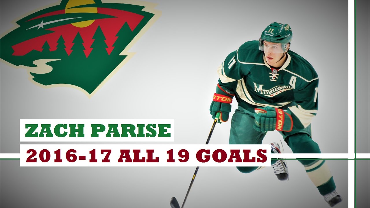Zach Parise (#11) ● ALL 19 Goals 2016-17 Season (HD)