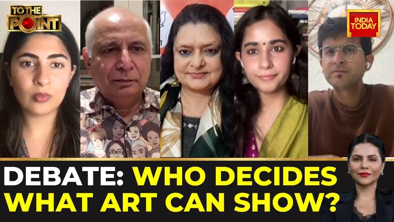 To The Point Debate On Raihan Vadra Photo Takedown At Bikaner House: Who Decides What Art Can Show?