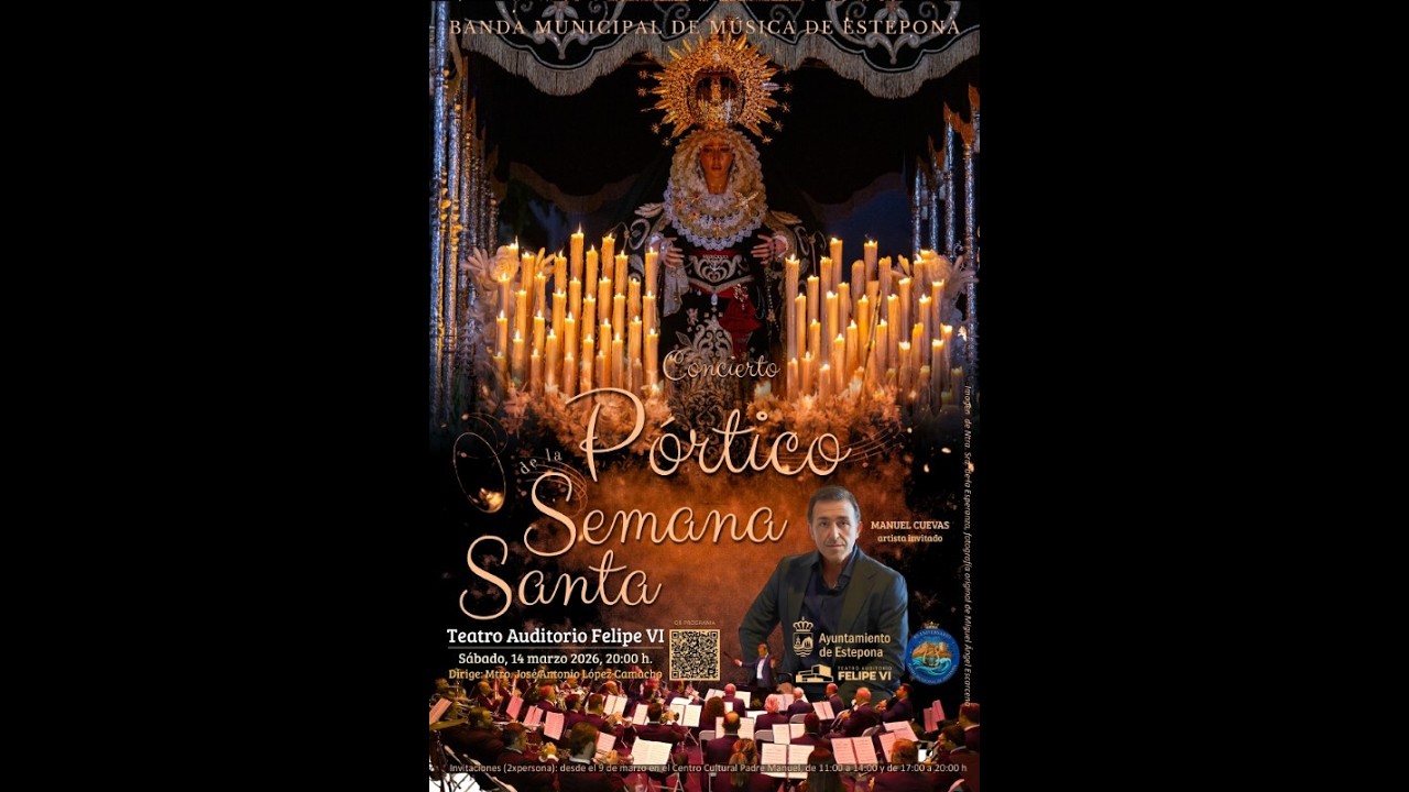 El Auditorio Felipe VI acoge el XV concierto ‘Pórtico de la Semana Santa’ de la Banda Municipal