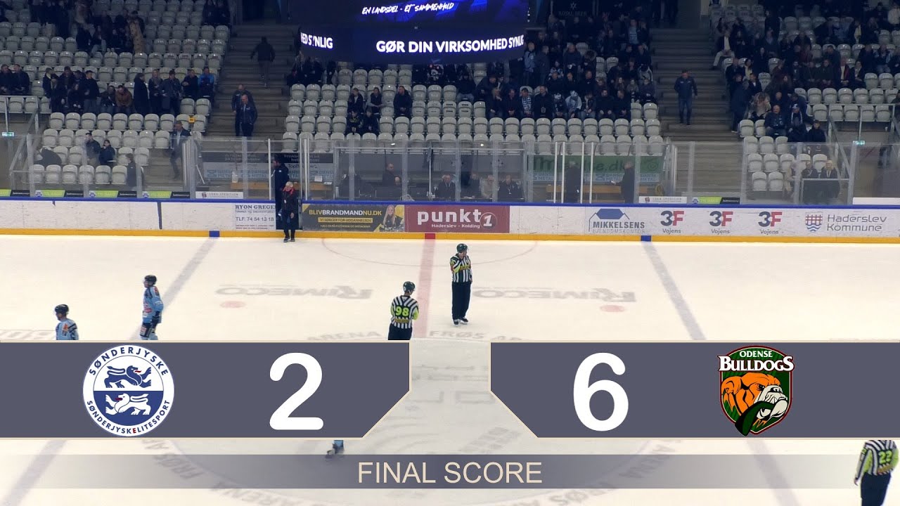 SønderjyskE Ishockey vs Odense Bulldogs 16-12-2022