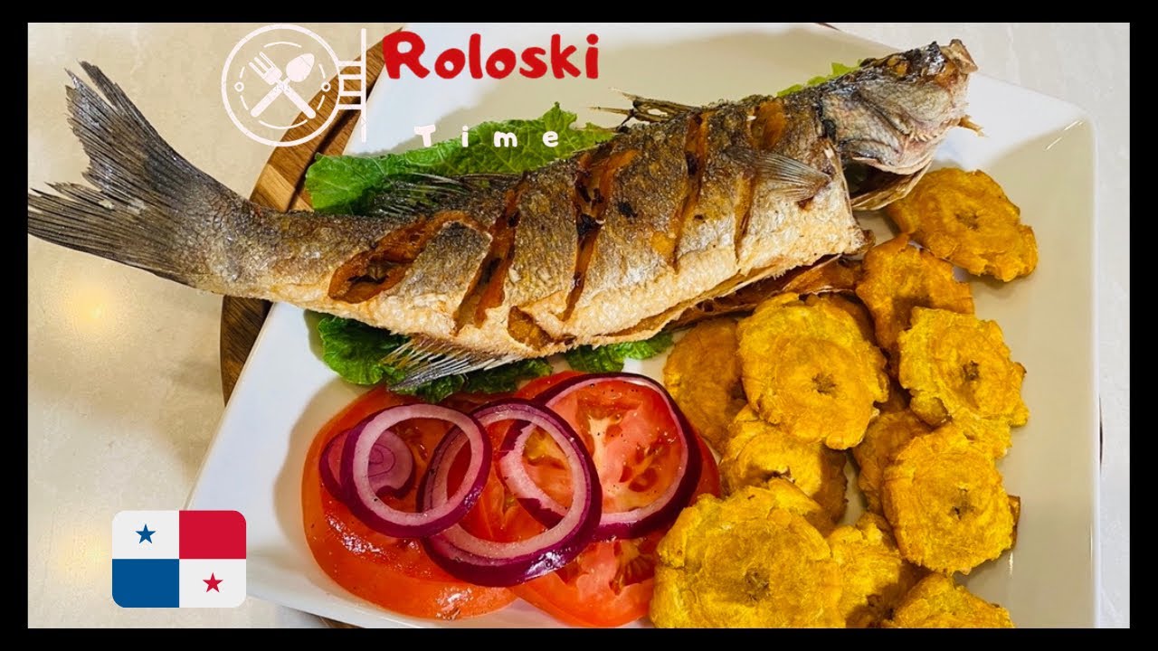 Como Hacer Patacones Crujientes con Pescado Frito 🇵🇦 / How to Make Crunchy Patacones