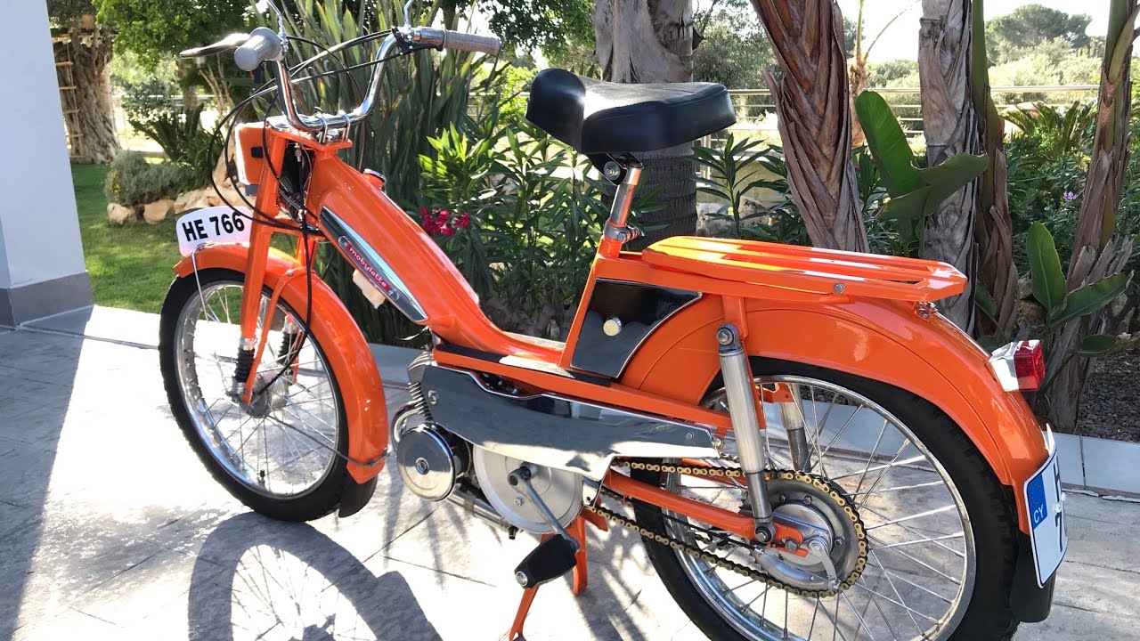 Motoconfort N50 1974 Restored by anddrifter. motobecane mobylette moped