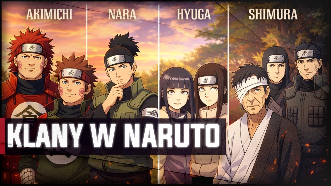 KLANY W NARUTO - TAK POWINNY WYGLĄDAĆ