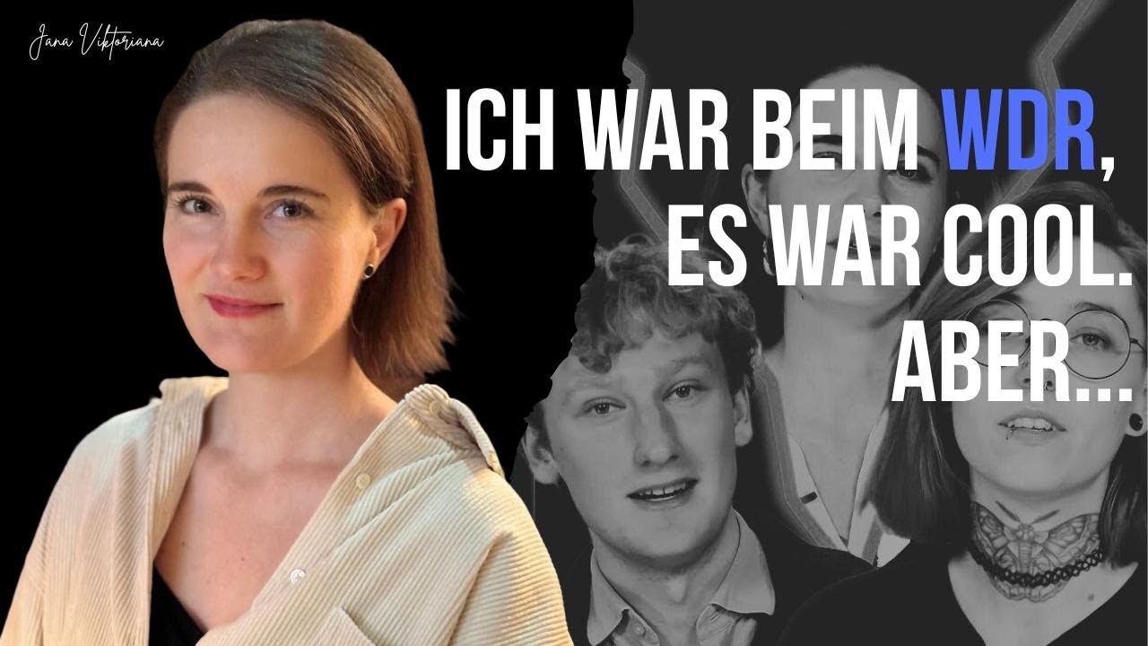 Ich war beim WDR, es war cool, ABER...