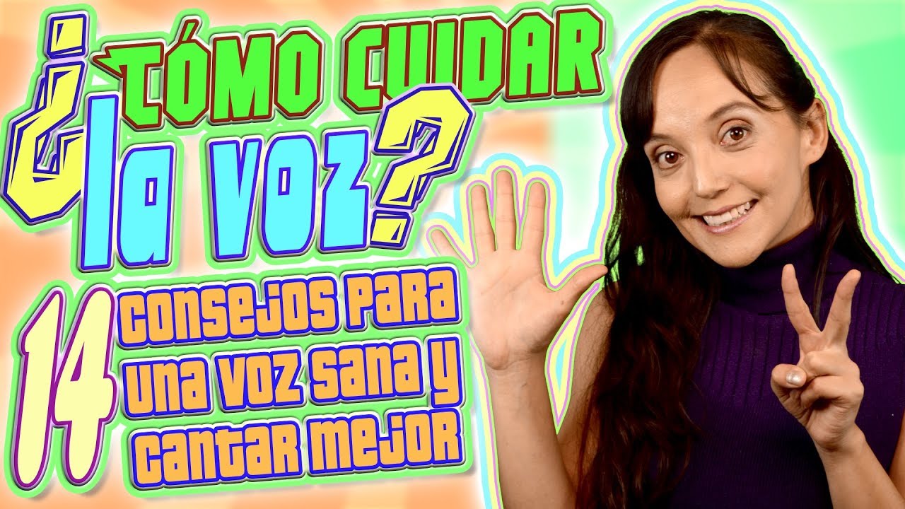 COMO CUIDAR LA VOZ PARA CANTAR 14 Recomendaciones para una voz Sana | CECI SUAREZ Clases de Canto
