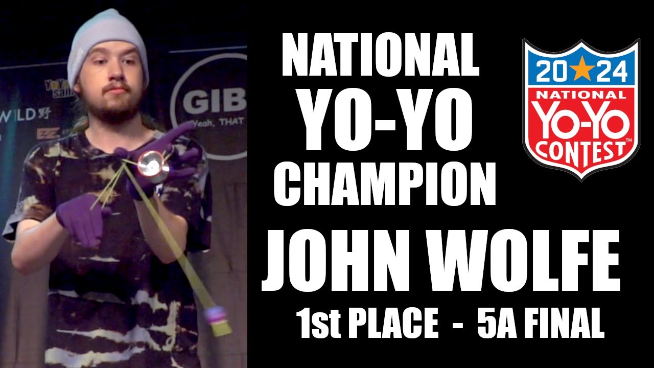 John Wolfe - 1st Place - 5A Final - 2024 US Nationals - Presented by Yoyo Contest Central