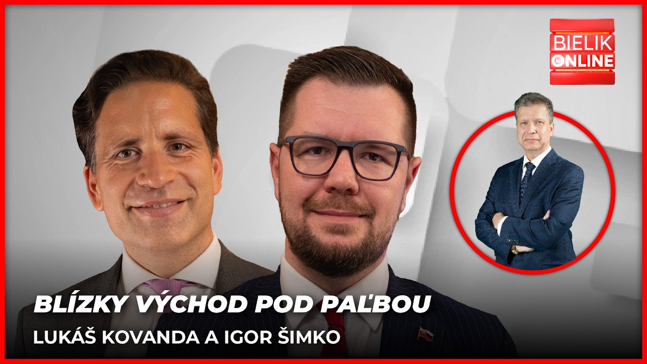 Blízky východ pod paľbou |  Igor Šimko (Hlas-SD), poslanec NR SR, Lukáš Kovanda, ekonóm Trinity bank