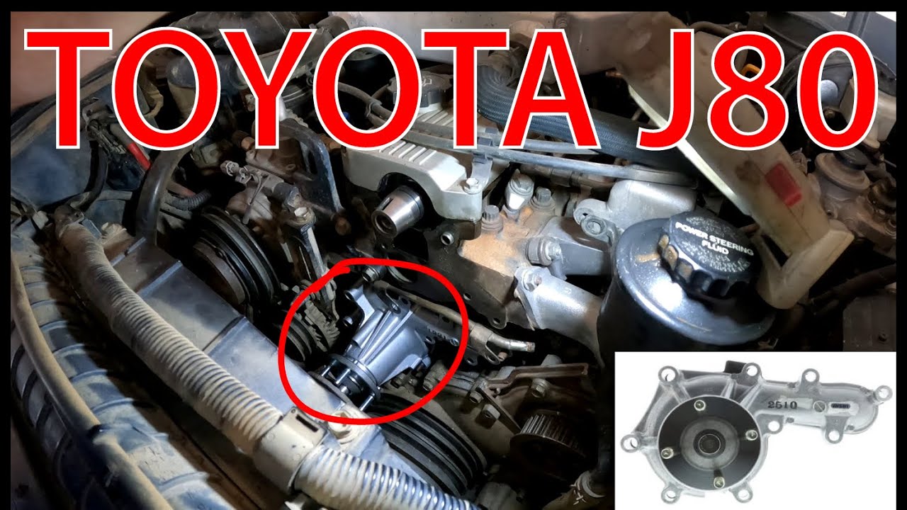 BOMBA DE AGUA TOYOTA J80
