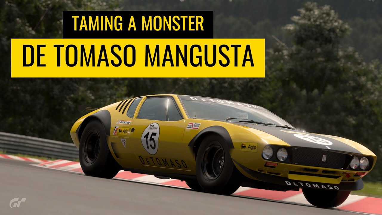 Gran Turismo 7 - Taming A Monster - De Tomaso Mangusta