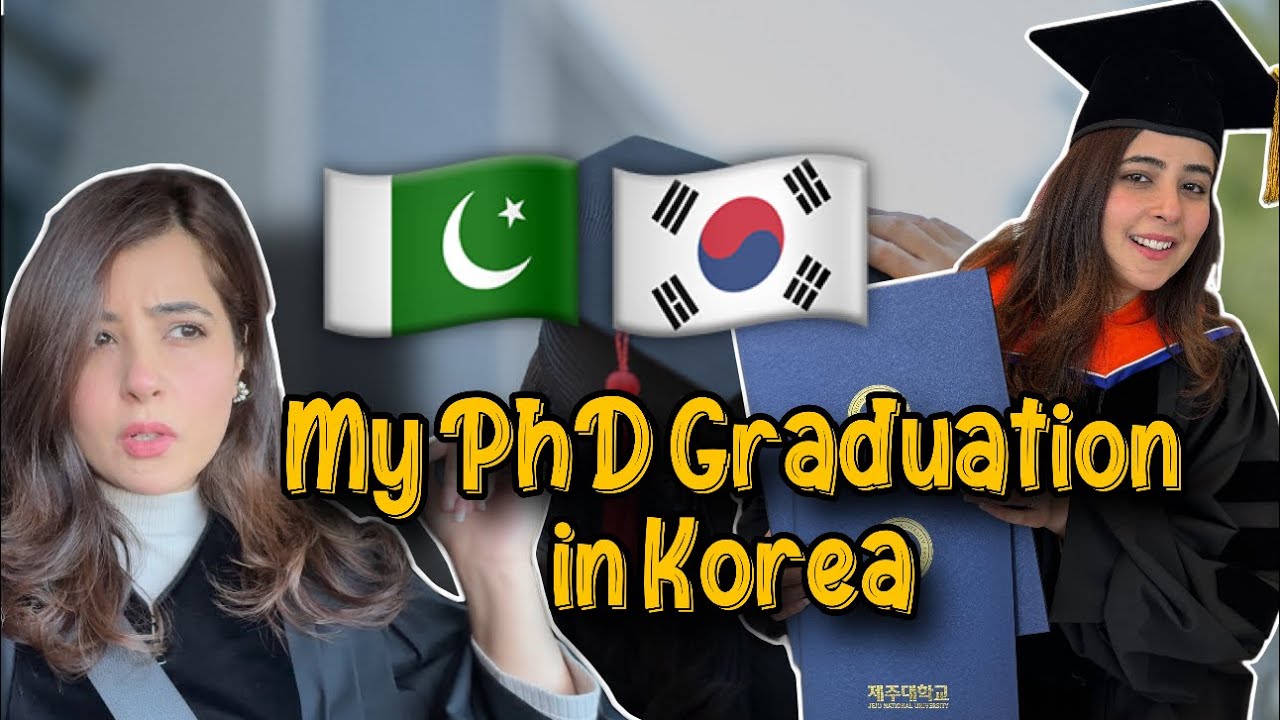 🇵🇰🇰🇷 PAKISTANI GIRL IN KOREA | GRADUATION VLOG 🥇