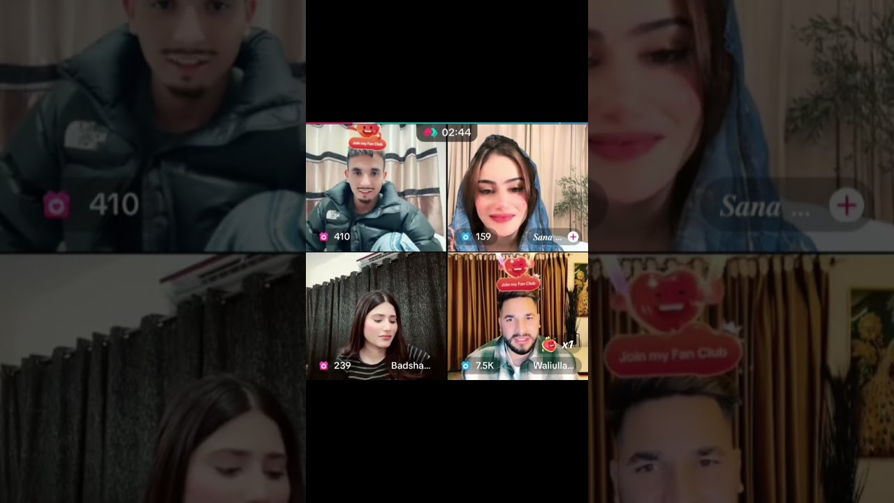 Waliullah and sanakoko and batsha love Haji funny gapshap live video 