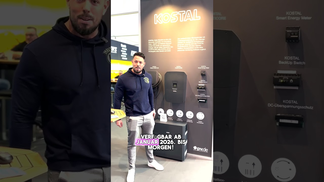 KOSTAL auf Solar Solutions in D&uuml;sseldorf! Am 4.12. auf dem EWS-Stand!