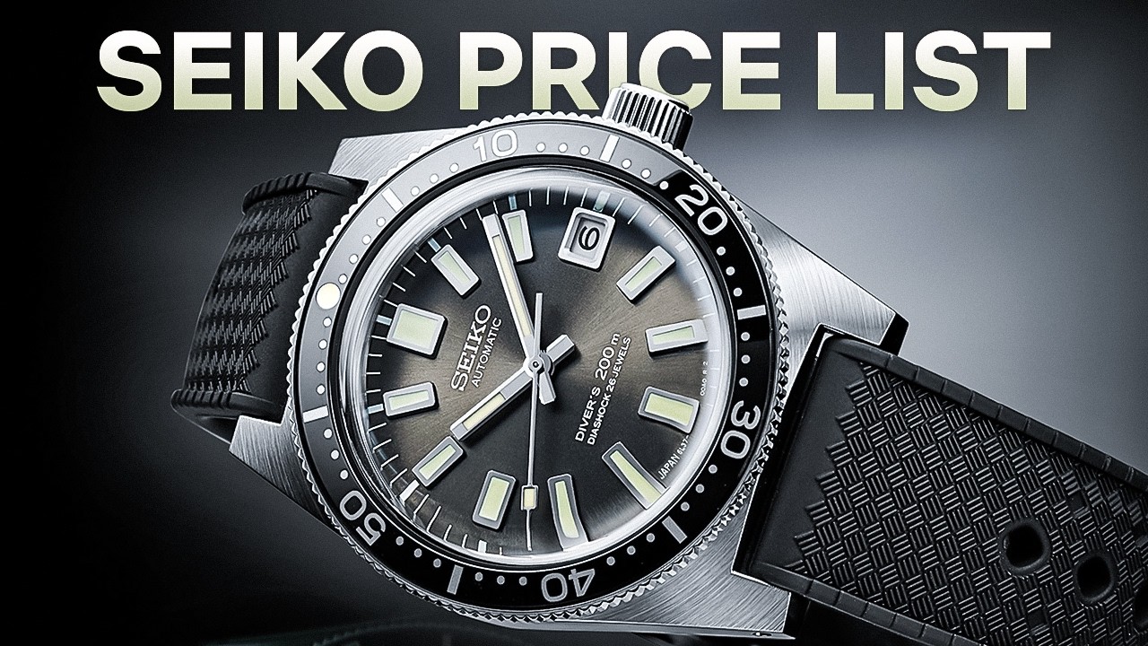 Top 14 Seiko Watches Price List