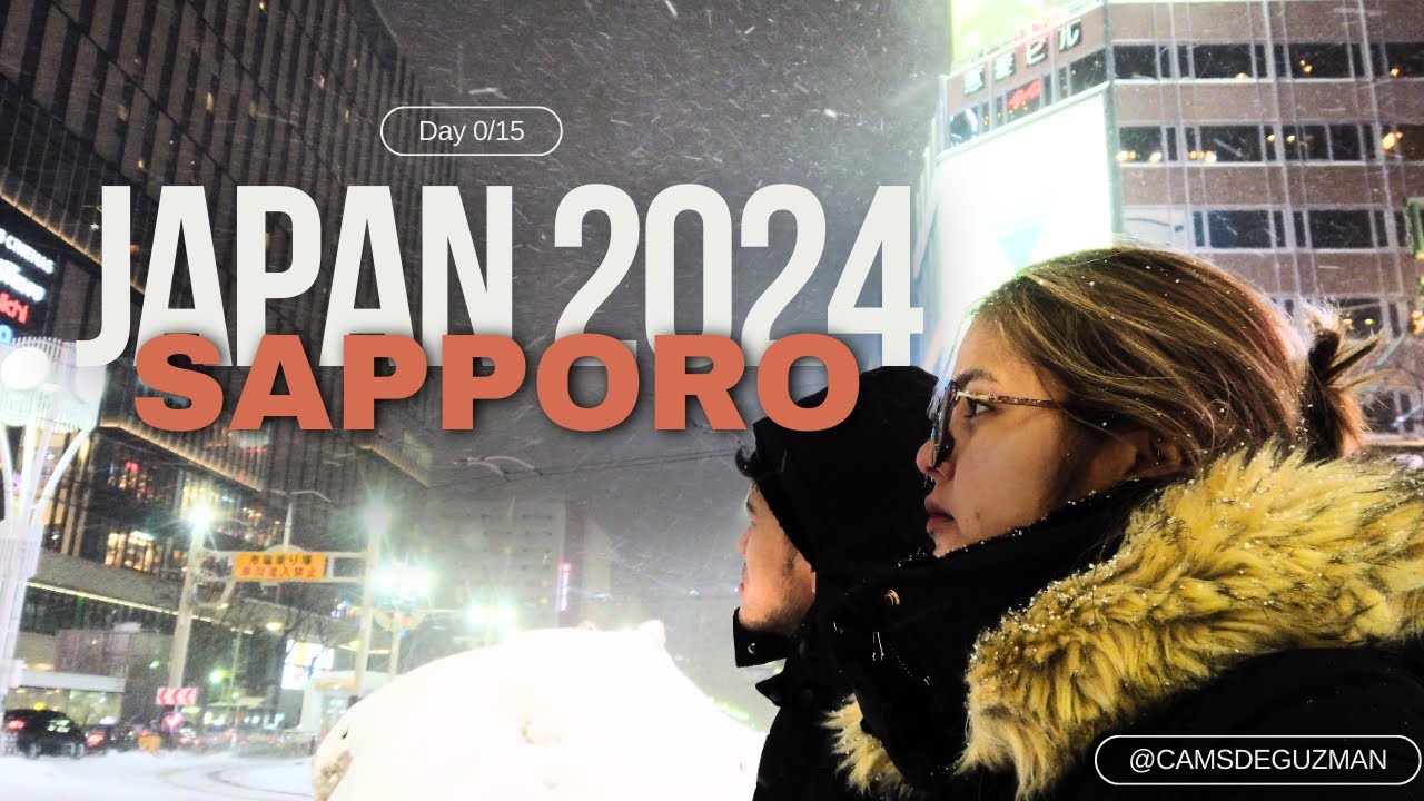 Going to Sapporo from Manila + Daiwa Roynet Hotel + Osmo Pocket 3 Unboxing (Japan Daily Travel Vlog)