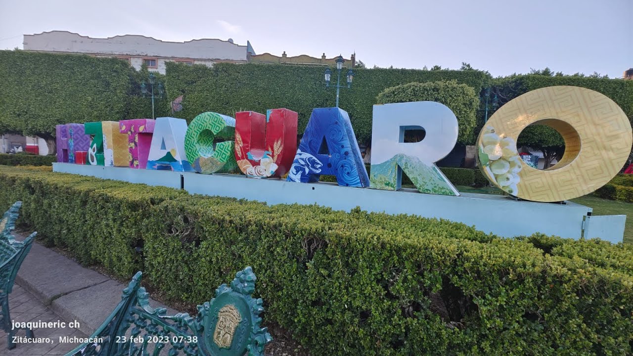 Zitácuaro Michoacán 4k vuelo con dron vista aérea