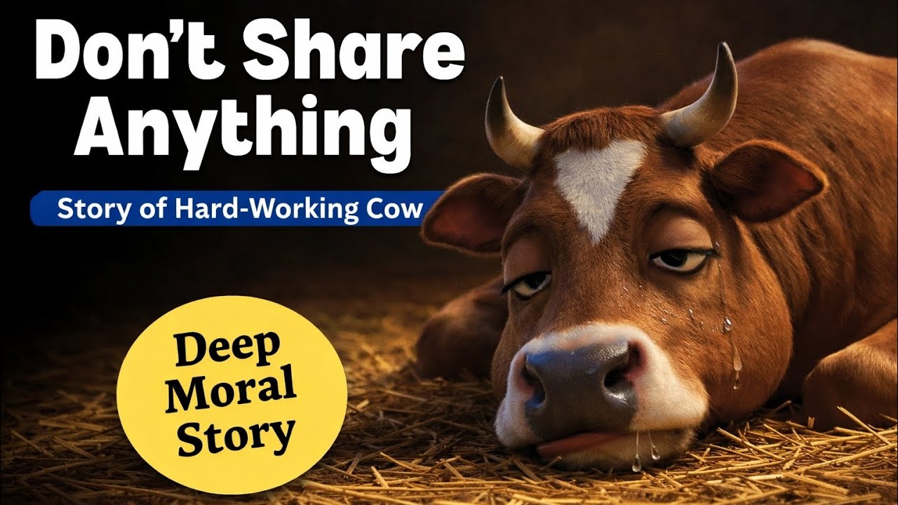 Don't Share Anything | The Deep Moral Story | When Sharing Becomes a Mistake | motivational story
