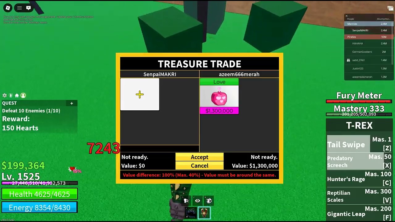 complete valentine task blox fruit quiz