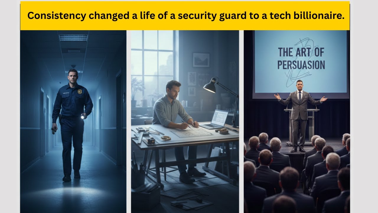 From Security Guard to Tech Billionaire: The Power of Consistency #storytime #storytelling