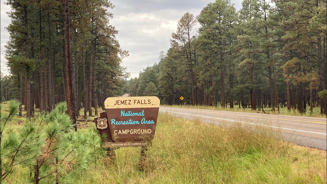 Jemez Falls NF Campground, Jemez Mountains; Santa Fe National Forest, New Mexico.