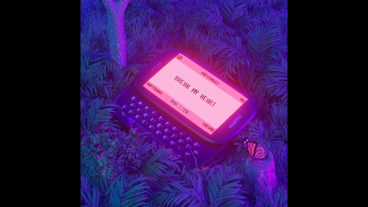 dua lipa - break my heart (slowed + reverb) | ｖａｐｏｒｗａｖｅ