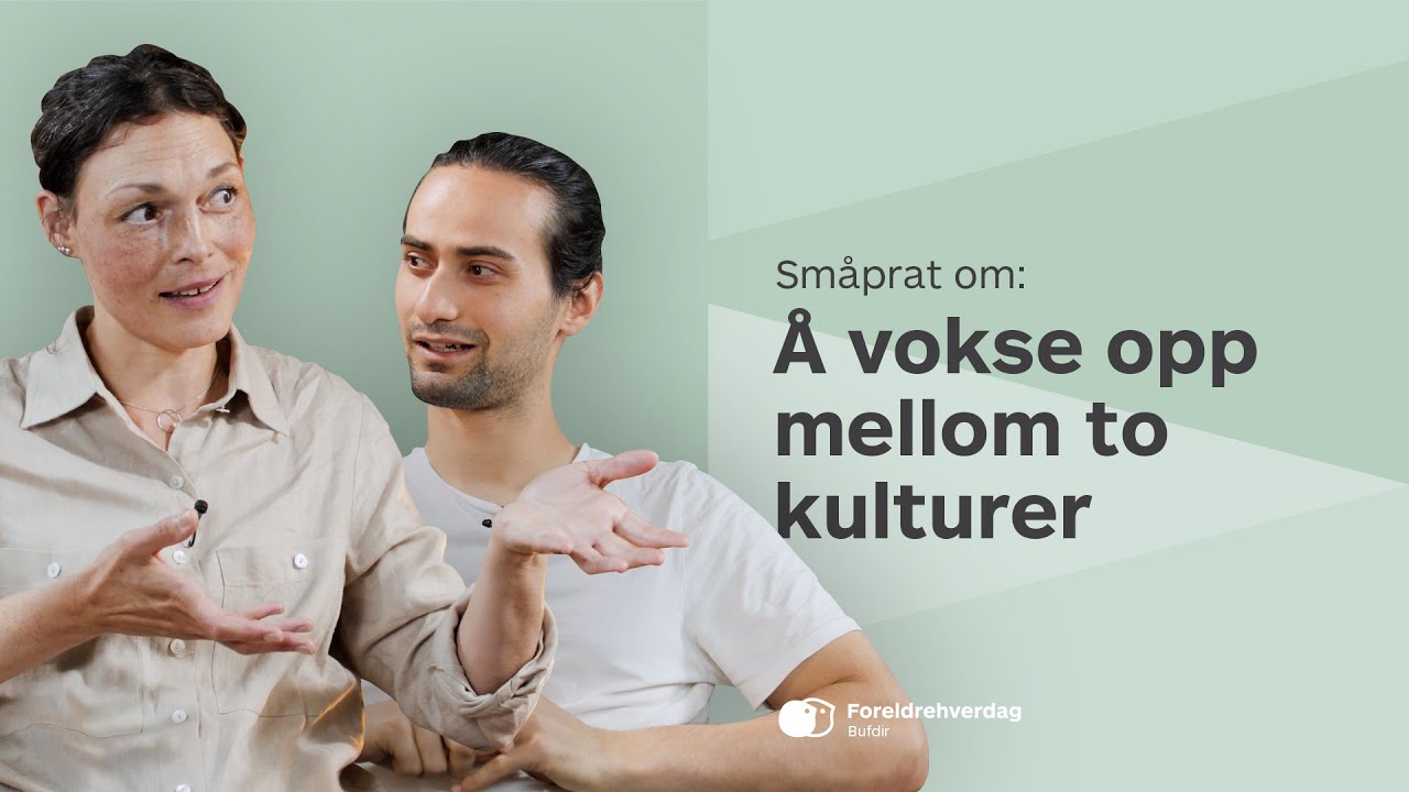 Sm&aring;prat om &aring; vokse opp mellom kulturer