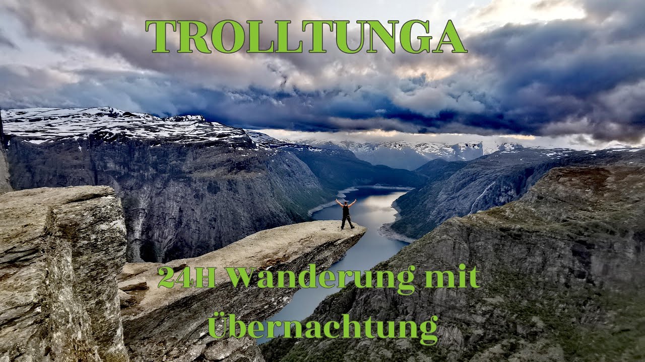 Trolltunga 24H Wanderung in Norwegen mit Übernachtung