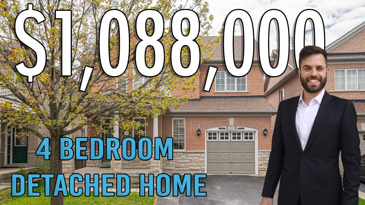 Touring inside a 4 bedroom detached home in Vaughan