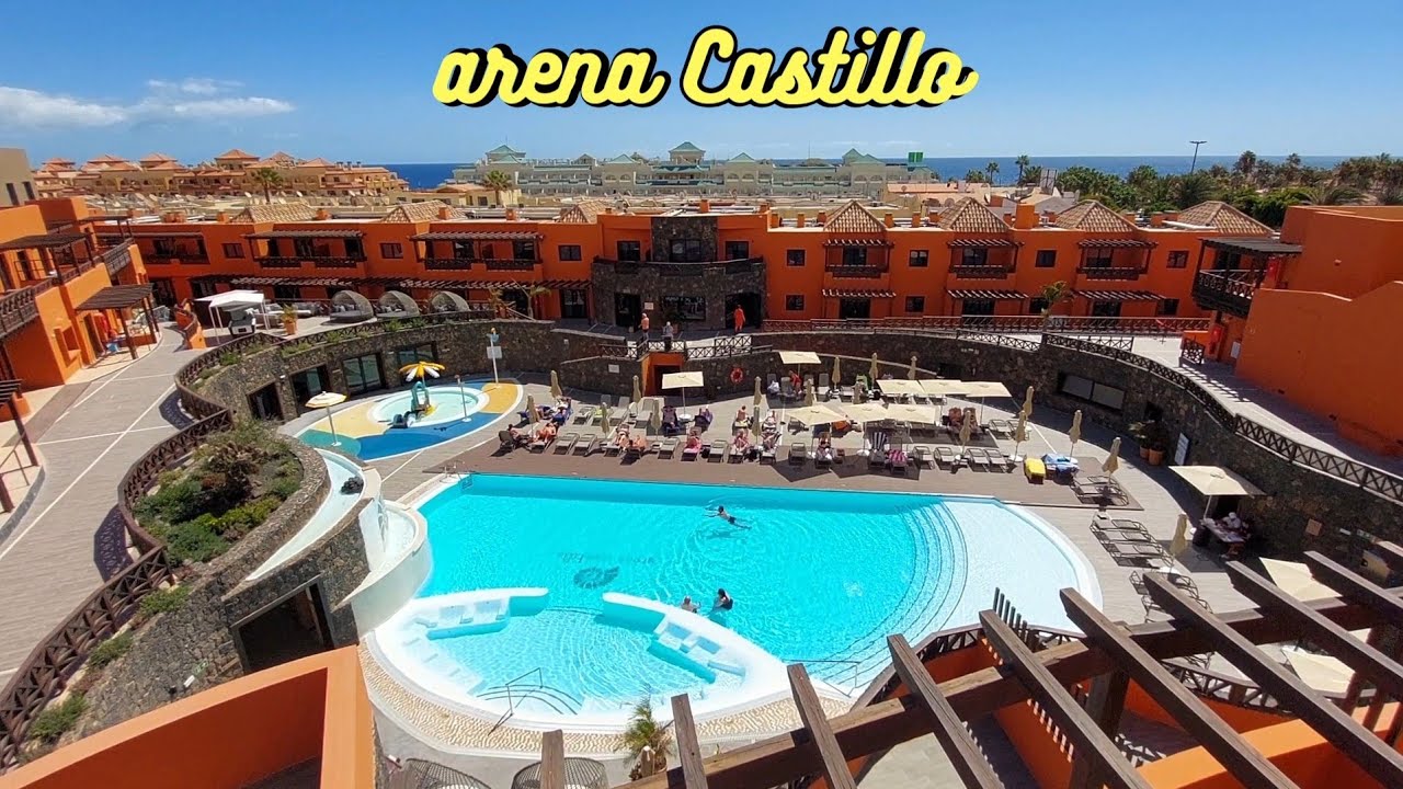 Fuerteventura Caleta de fuste The ARENA CASTILLO HOTEL TOUR 