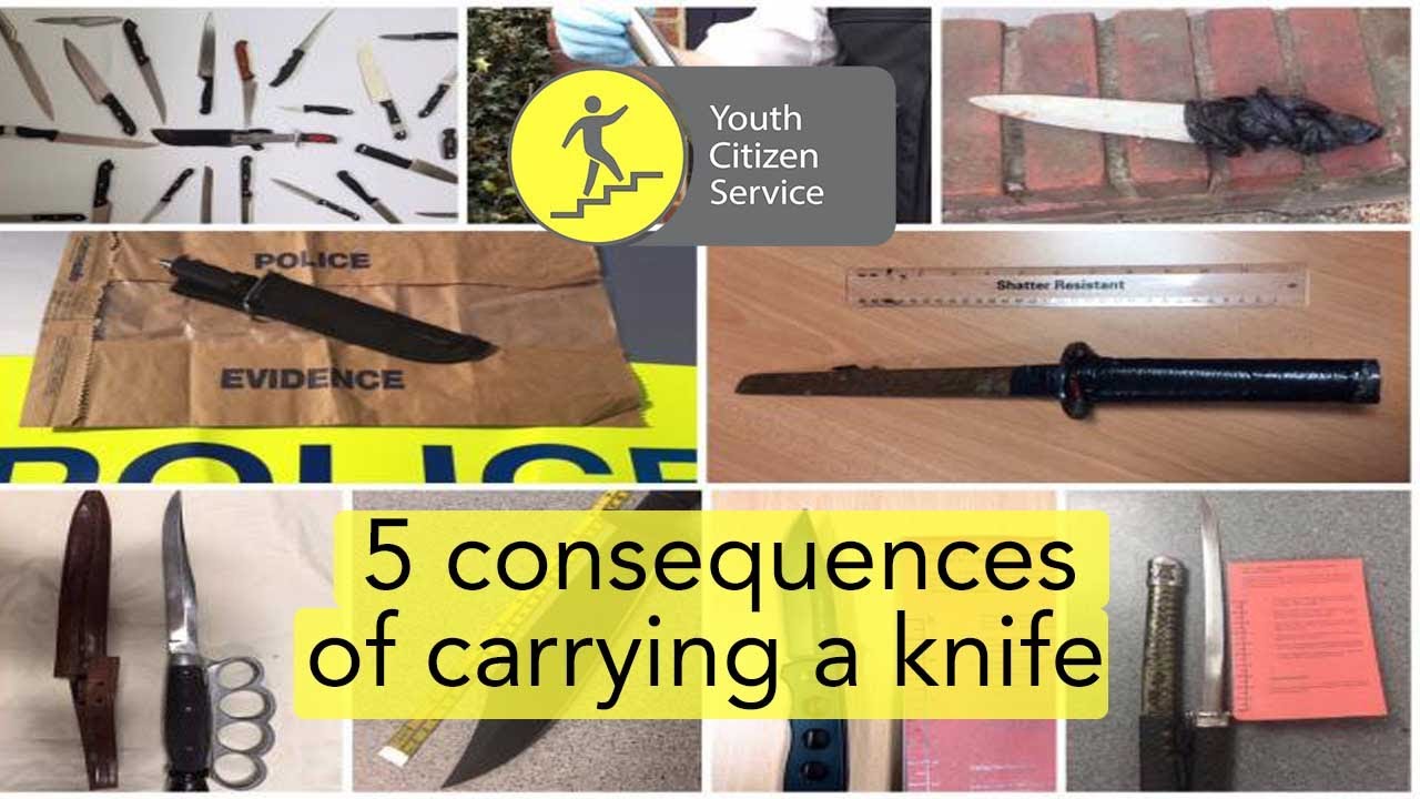 5 consequences of carrying a knife