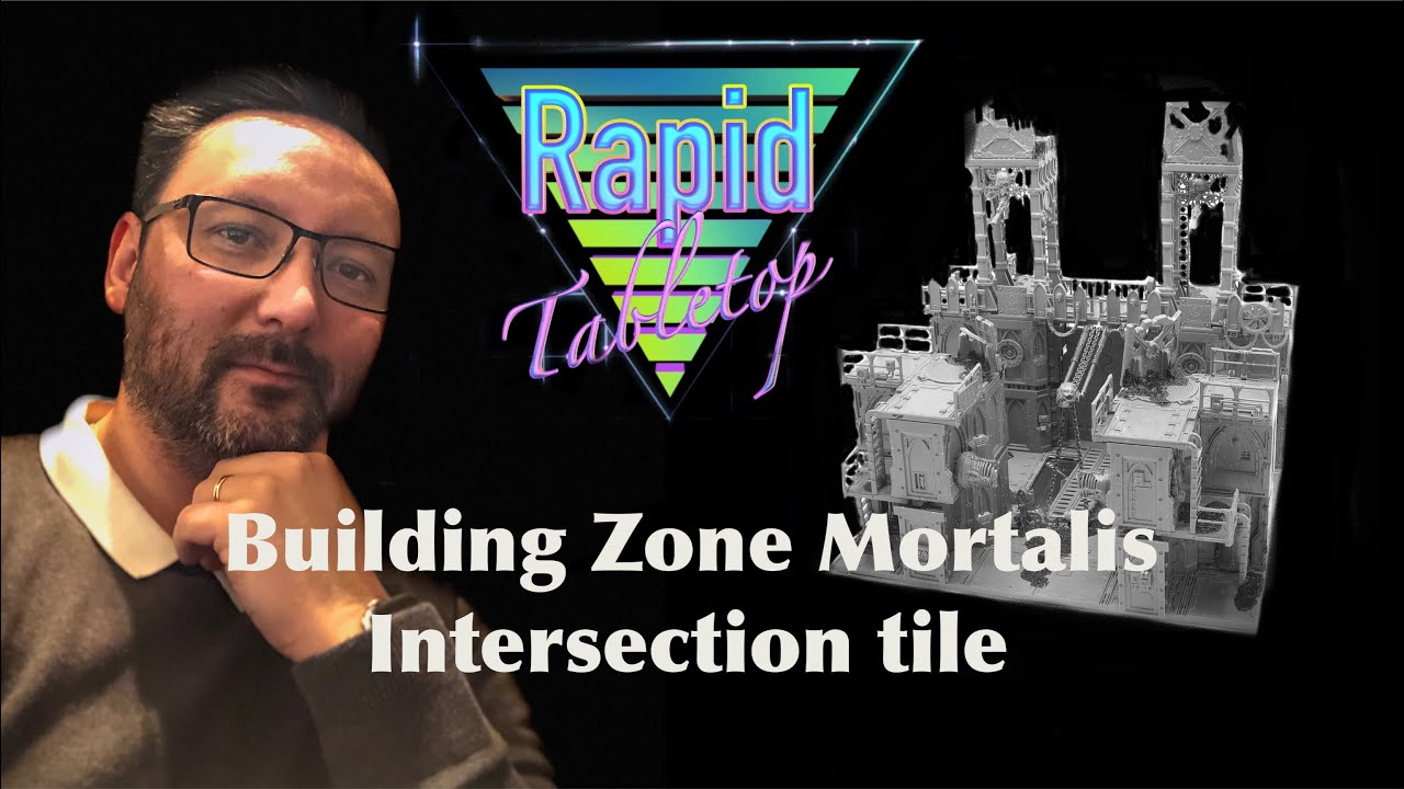Necromunda Zone Mortalis tile - building intersection