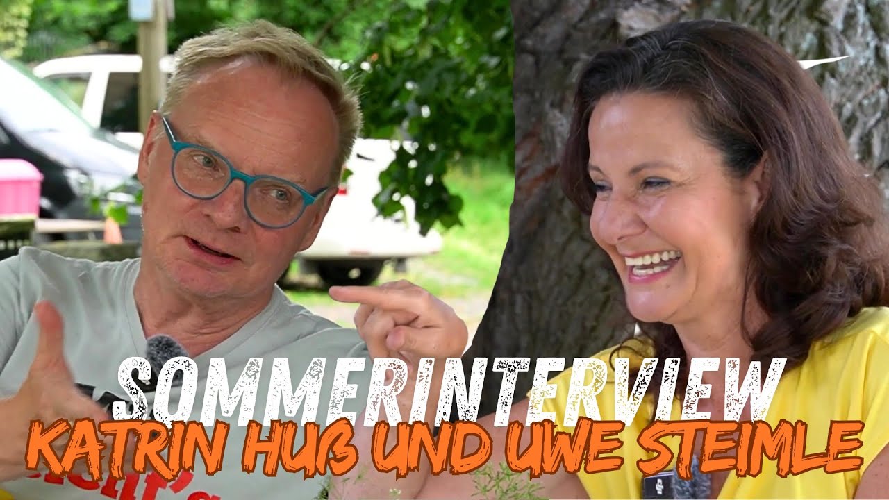 Heimat, Wahrheit, Eierschecke – Das Sommerinterview mit  Katrin Huß und Uwe Steimle