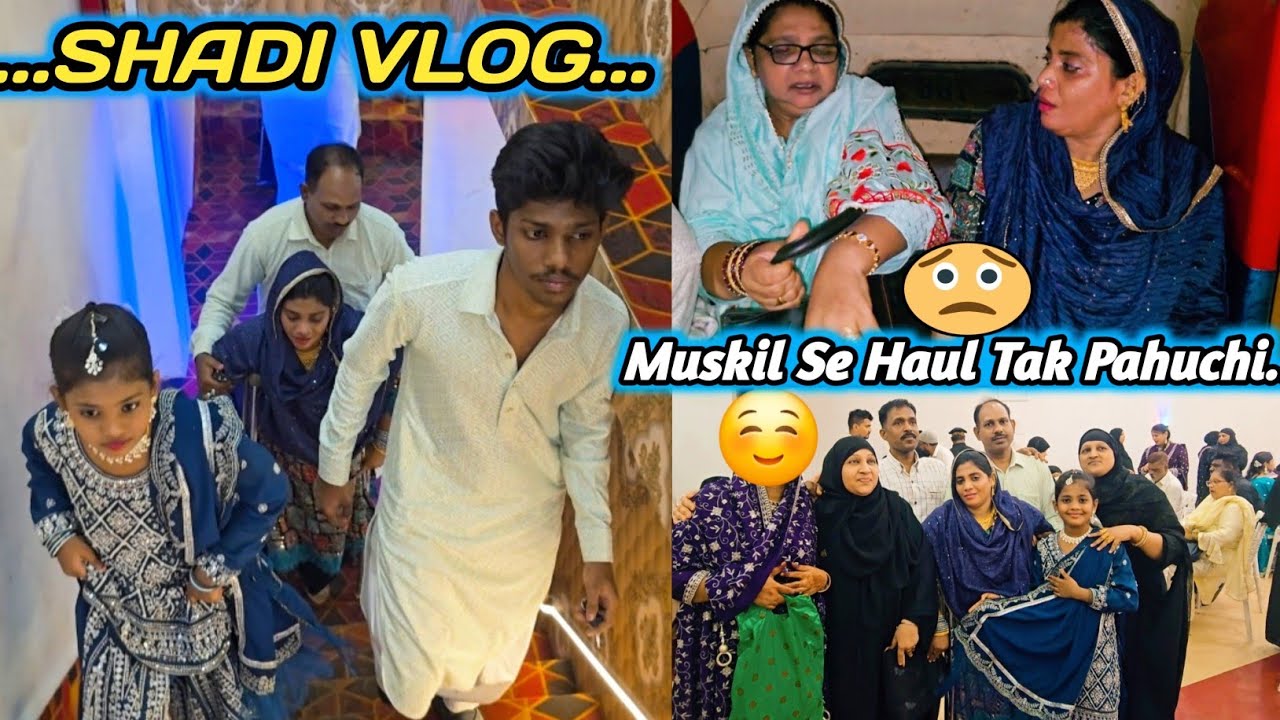 |•SHADI VLOG ♥️ Bahut Taklif Se Haul Tak Pahuchi Main 😰• |Ab Dubara Nahi 😟 |#shadi #madinashaikh