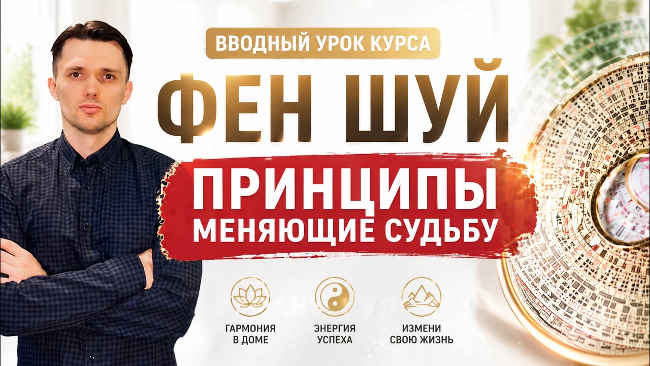 Фэн Шуй с Нуля. Урок вводный. База Фэн Шуй за 20 уроков.